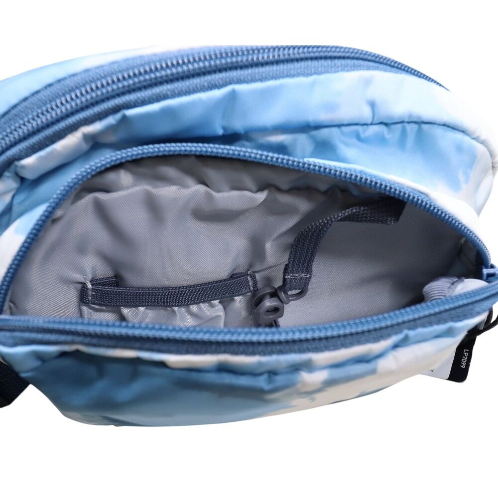 adidas Hike Waist Pack Belt Bag Blue White Tie-Dye HS1624 Recycled Polyester NEW - Picture 4 of 6